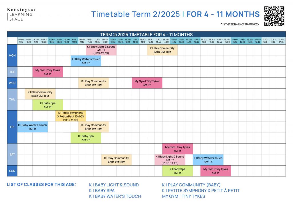 2 2025 Timetable by Age 4 11M.001